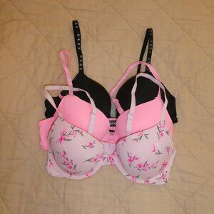 Bundle of 3 XOXO Bras Size 34B